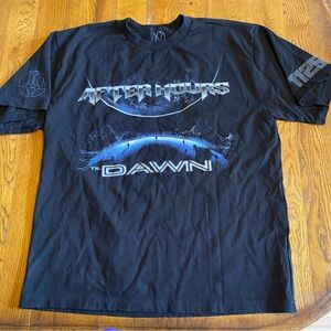 The Weeknd After Hours Til Dawn Tour 2025 T Shirt Black Size XL Official Concert